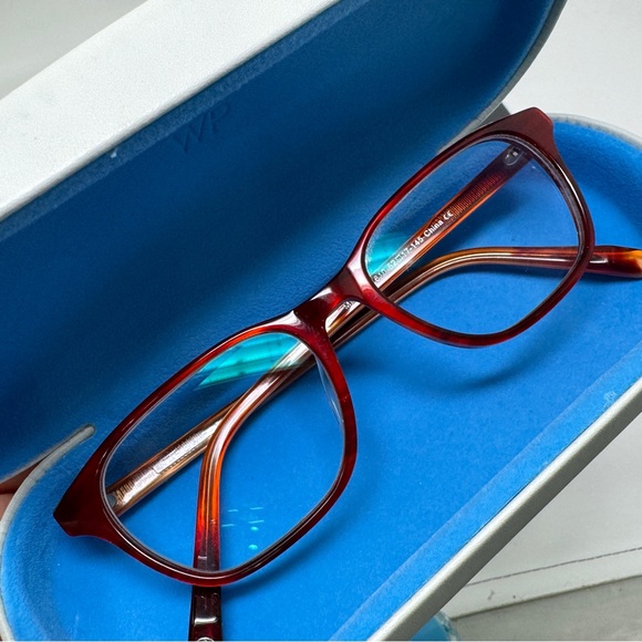 Warby Parker Eyeglasses Marshall 610 Red Orange  52 [] 17 145 - Picture 13 of 13